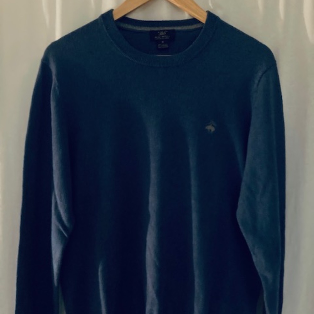 Brooks Brothers 346 Cotton Cashmere Sweater Men M